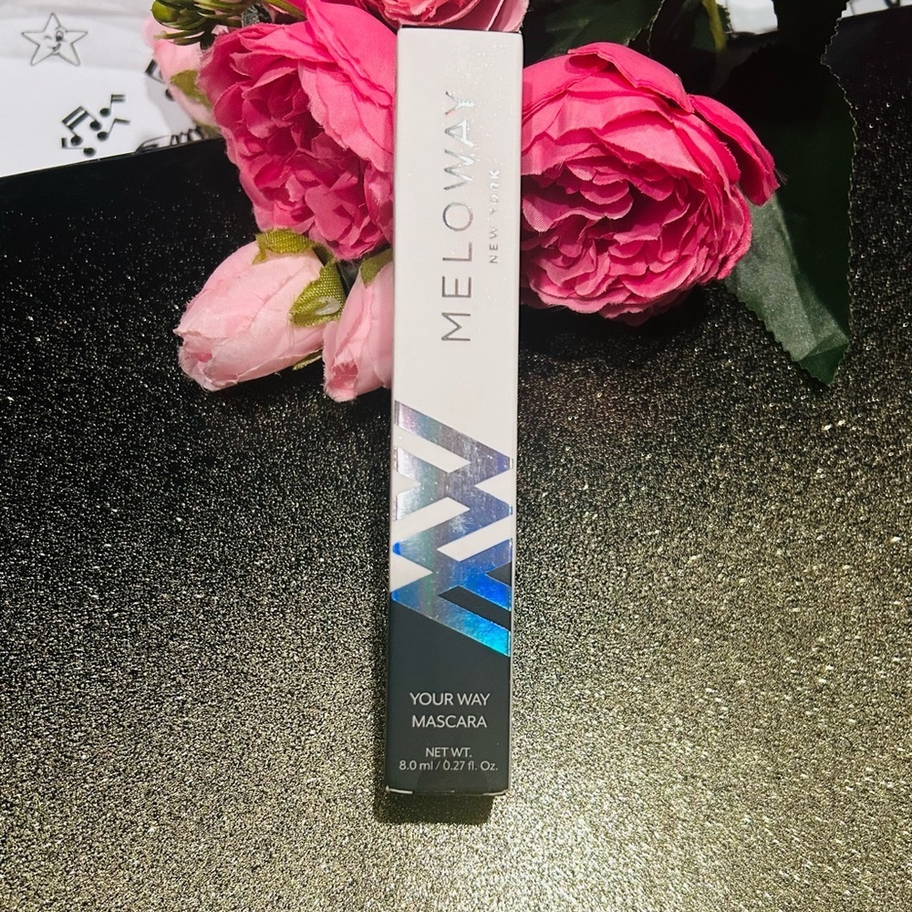 ✨ Meloway Your Way Mascara Super Black Volumizing Vegan Full Size - Picture 1 of 6